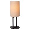 Lucide lights HERMAN table lamp black, 1-light source