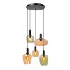 Lucide lights ILONA pendant light black, 5-light sources