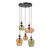 Lucide lights ILONA pendant light black, 5-light sources