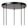 Lucide lights ILONA pendant light black, 5-light sources