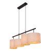 Lucide lights MAYA pendant light black, 4-light sources