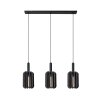 Lucide lights RAFAL pendant light black, 3-light sources