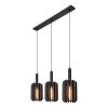 Lucide lights RAFAL pendant light black, 3-light sources