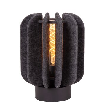 Lucide lights RAFAL table lamp black, 1-light source