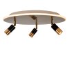 Lucide lights JUBEL ceiling light LED brass, 3-light sources