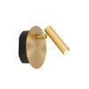 Lucide lights JOLIJN wall light LED brass, 1-light source