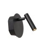 Lucide lights JOLIJN wall light LED black, 1-light source