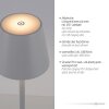 Leuchten Direkt lights EURIA floor lamp LED white, 1-light source