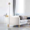 Leuchten Direkt lights EURIA floor lamp LED grey, 1-light source