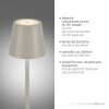 Leuchten Direkt lights EURIA floor lamp LED grey, 1-light source