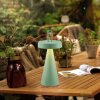 Leuchten Direkt lights ALWA table lamp LED green, 1-light source