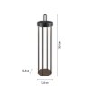 Leuchten Direkt lights ANSELM floor lamp LED black, 1-light source