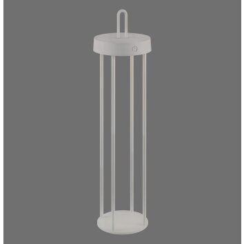 Leuchten Direkt lights ANSELM floor lamp LED grey, 1-light source