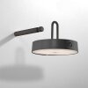 Leuchten Direkt lights ARMA pendant light LED black, 1-light source