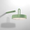 Leuchten Direkt lights ARMA pendant light LED green, 1-light source