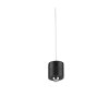 Leuchten Direkt lights ATTACH pendant light LED black, 1-light source