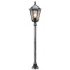 LCD lights Arrach floor lamp black, silver, 1-light source