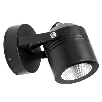 LCD lights Langenfeld wall light LED anthracite, 1-light source