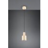 Trio lights Agudo pendant light beige, 1-light source