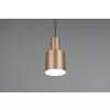 Trio lights Agudo pendant light brown, 1-light source