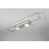 Trio lights ALBANY ceiling light LED matt nickel, 1-light source, Remote control