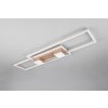 Trio lights ALBANY ceiling light LED brown, 1-light source, Remote control