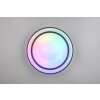 Reality lights Arco ceiling light LED black, 1-light source, Remote control, Colour changer