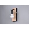 Trio lights Arturo wall light Light wood, 1-light source