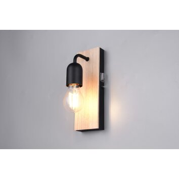 Trio lights Arturo wall light Light wood, 1-light source