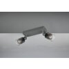 Reality lights Cadiz ceiling spotlight anthracite, 2-light sources