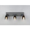 Reality lights Cadiz ceiling spotlight anthracite, 3-light sources