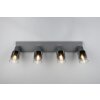 Reality lights Cadiz ceiling spotlight anthracite, 4-light sources