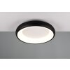 Trio lights Cardona ceiling light LED black, 1-light source