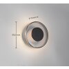 Trio lights Celeste wall light LED black, 1-light source