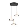 Trio lights Celeste pendant light LED black, 1-light source