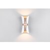 Trio lights Coat wall light white, 2-light sources