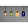 Trio lights Cork pendant light black, 4-light sources