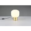 Trio lights Diva table lamp brass, 1-light source