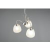 Reality lights DOBBY pendant light matt nickel, 3-light sources