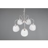 Reality lights DOBBY pendant light matt nickel, 5-light sources