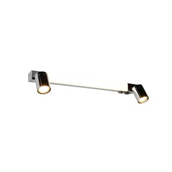 Trio lights Enrico wall light LED chrome, 3-light sources