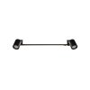 Trio lights Enrico wall light LED black, 3-light sources