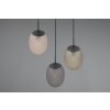 Trio lights Facette pendant light black, 3-light sources