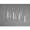 Trio lights Fiato pendant light LED black, 11-light sources