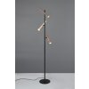 Trio lights Fiato floor lamp LED black, 3-light sources