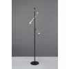 Trio lights Fiato floor lamp LED black, 3-light sources