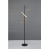 Trio lights Fiato floor lamp LED black, 3-light sources