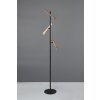 Trio lights Fiato floor lamp LED black, 3-light sources