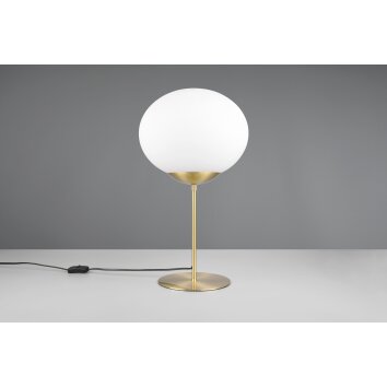 Trio lights Fomento table lamp brass, 1-light source