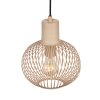 Trio lights GILA pendant light beige, 1-light source